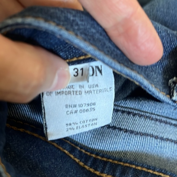 Hudson Dark Blue Signature Bootcut Jeans - Picture 3 of 3